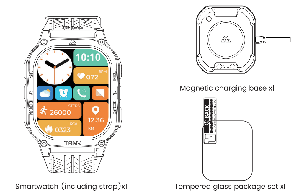 Kospet Tank M3 Smartwatch User Manual Kospet Tank M3 Smartwatch 1