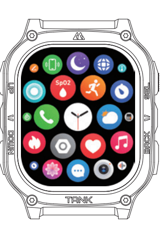 Kospet Tank M3 Smartwatch User Manual Kospet Tank M3 Smartwatch 15