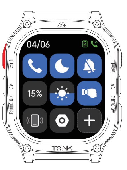 Kospet Tank M3 Smartwatch User Manual Kospet Tank M3 Smartwatch 18