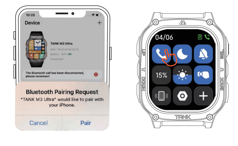 Kospet Tank M3 Ultra Smartwatch User Manual Kospet Tank M3 Ultra Smartwatch 10