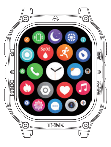 Kospet Tank M3 Ultra Smartwatch User Manual Kospet Tank M3 Ultra Smartwatch 15