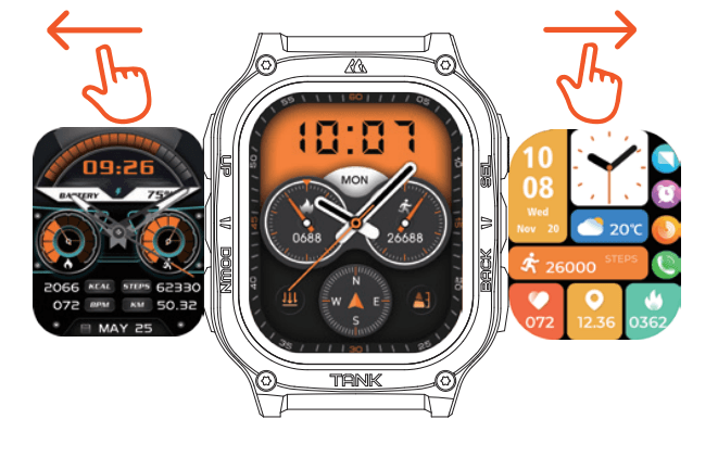 Kospet Tank M3 Ultra Smartwatch User Manual Kospet Tank M3 Ultra Smartwatch 20