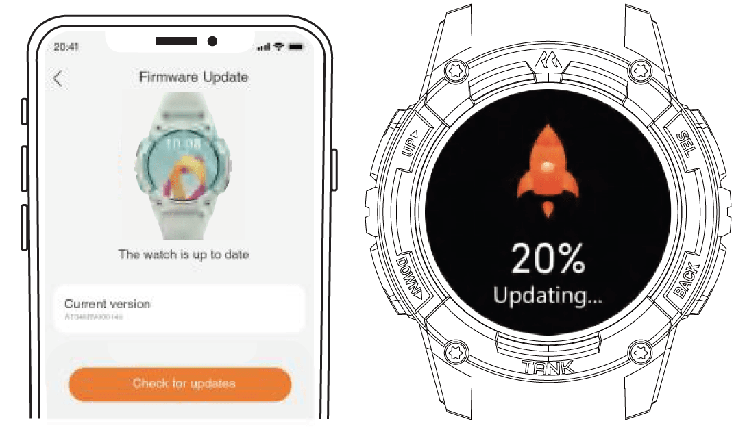 Kospet Tank S2 Smart Watch 10