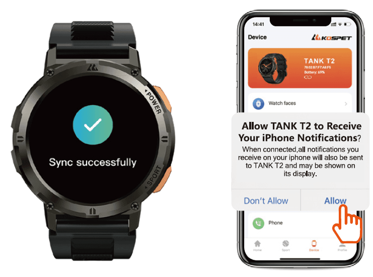 Kospet Tank T2 Smartwatch User Manual Kospet Tank T2 Smartwatch 11
