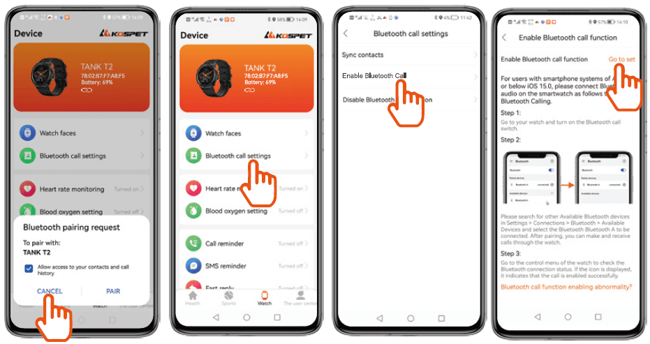 Kospet Tank T2 Smartwatch User Manual Kospet Tank T2 Smartwatch 21