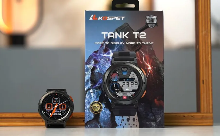 Kospet Tank T2 Smartwatch-featured
