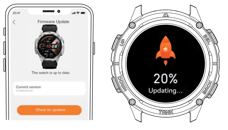 Kospet Tank T3 Ultra 2 Smartwatch 12