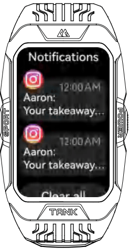 Kospet Tank X2 Smart Watch User Manual Kospet Tank X2 Smart Watch 14