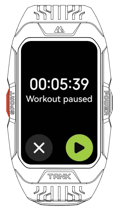 Kospet Tank X2 Smart Watch User Manual Kospet Tank X2 Smart Watch 16