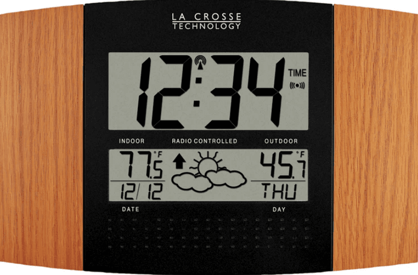 La Crosse WS-8157U Radio-Controlled Clock User Guide