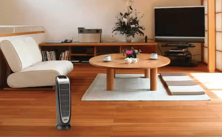 Lasko 5538 Portable Oscillating Ceramic Tower Heater User Guide
