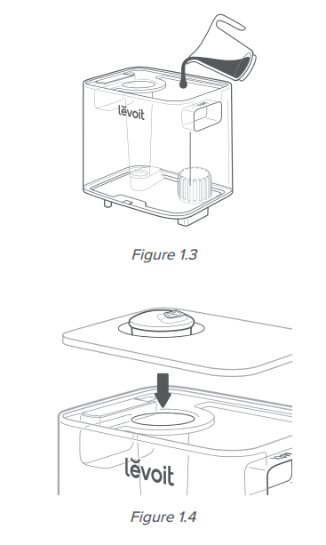 Levolt LUH-A603 Classic 300 Lite Ultrasonic Cool Mist Humidifier 4