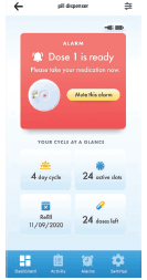 LiveFine LVFWIFIPDF Smart WiFi Automatic Pill Dispenser-medication