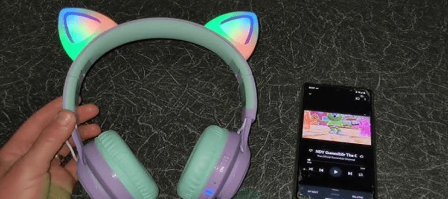 MIDOLA B-12 Cat Ear Wireless Bluetooth Headphones FEATURED IMAGE