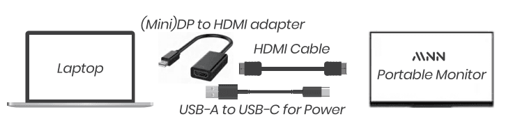 MNN M156F01 Portable 15 inch FHD Monitor-15