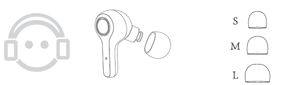 MOZOTER DBK02 Bluetooth Wireless Earbuds 2