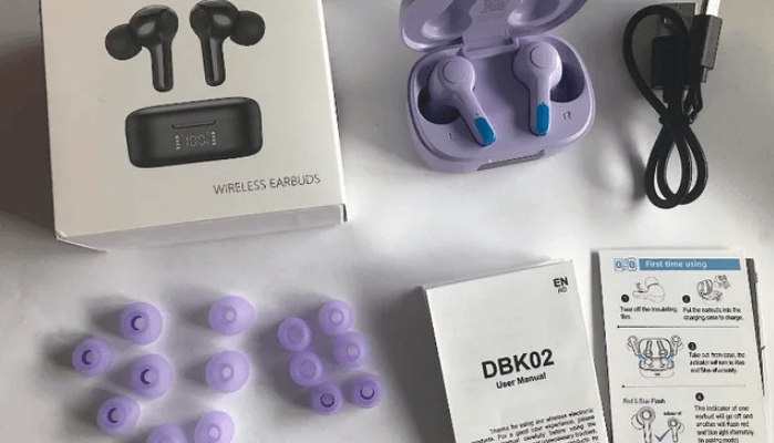 MOZOTER DBK02 Bluetooth Wireless Earbuds User Manual MOZOTER DBK02 Bluetooth Wireless Earbuds-featured