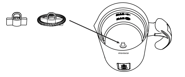 Miroco MI-MF001 Electric Milk Frother Steamer User Manual Miroco MI-MF001 Electric Milk Frother Steamer 2