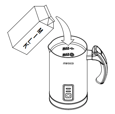 Miroco MI-MF001 Electric Milk Frother Steamer User Manual Miroco MI-MF001 Electric Milk Frother Steamer 3