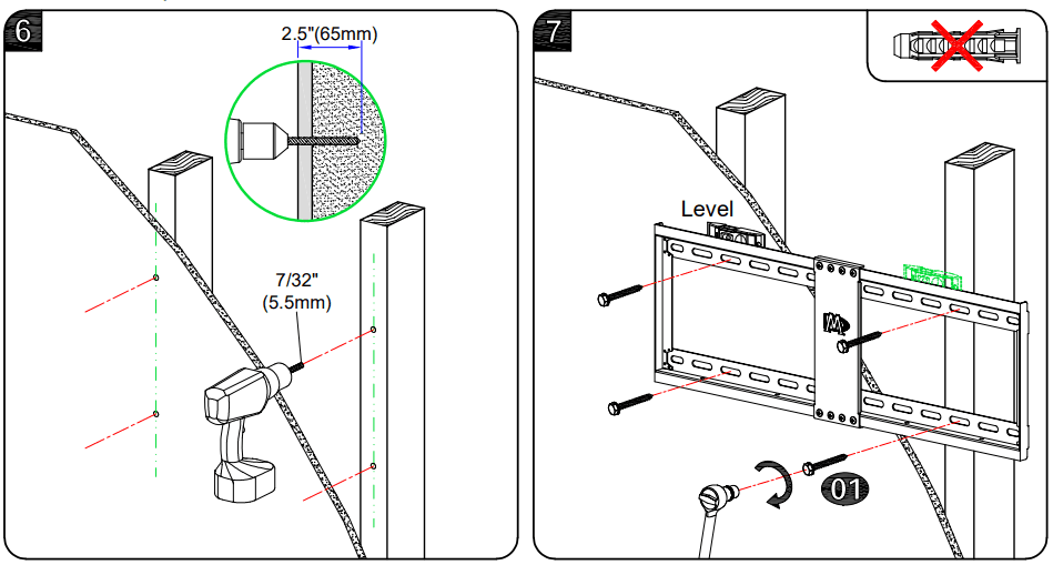 Mounting Dream MD2268 UL Listed TV Mount Installation Manual Mounting Dream MD2268 UL Listed TV Mount-12