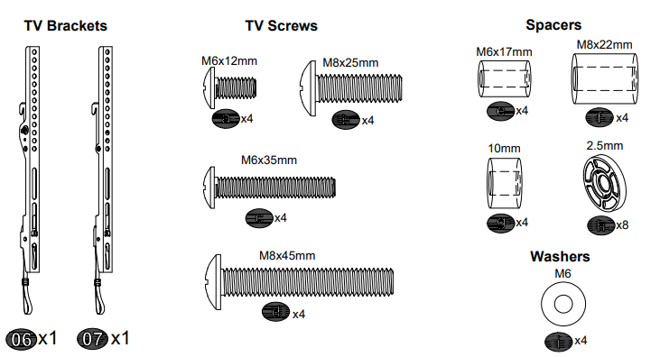 Mounting Dream MD2268 UL Listed TV Mount Installation Manual Mounting Dream MD2268 UL Listed TV Mount-3