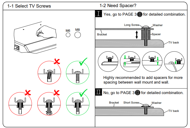 Mounting Dream MD2268 UL Listed TV Mount Installation Manual Mounting Dream MD2268 UL Listed TV Mount-4