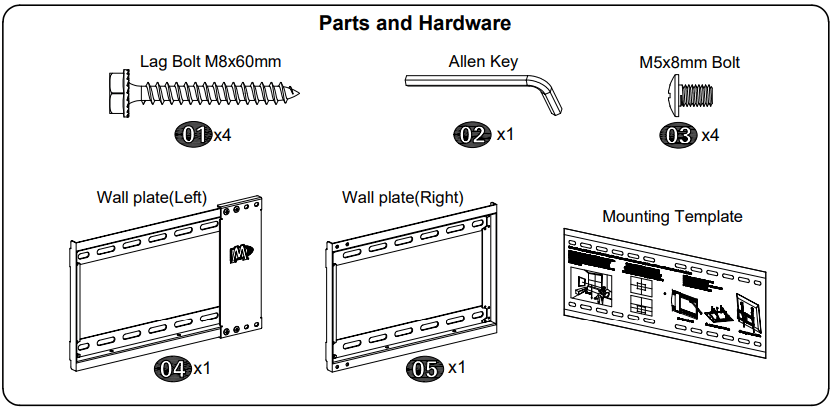 Mounting Dream MD2268 UL Listed TV Mount Installation Manual Mounting Dream MD2268 UL Listed TV Mount-8
