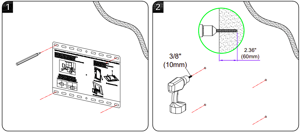 Mounting Dream MD2380 TV Wall Mount Installation Instructions Mounting Dream MD2380 TV Wall Mount Installation Instructions-20