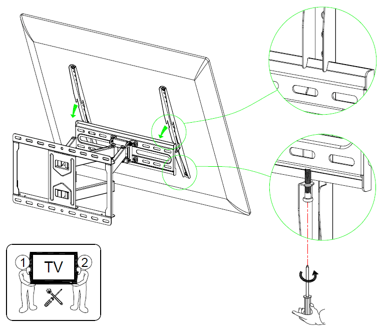 Mounting Dream MD2380 TV Wall Mount Installation Instructions Mounting Dream MD2380 TV Wall Mount Installation Instructions-22