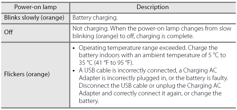 Nikon CoolPix P100 10 MP Digital Camera table-3