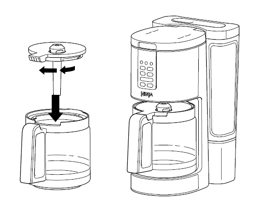Ninja DCM201CP Programmable XL Coffee Maker PRO User Guide Ninja DCM201CP Programmable XL Coffee Maker PRO 7