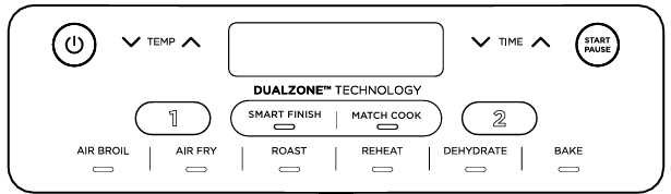 Ninja DZ201 Foodi 8QT 6-in-1 DualZone 2-Basket Air Fryer 2