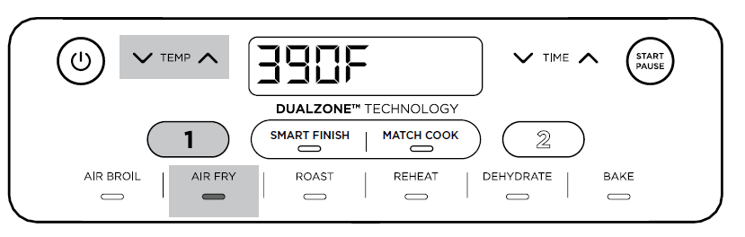 Ninja DZ201 Foodi 8QT 6-in-1 DualZone 2-Basket Air Fryer 24