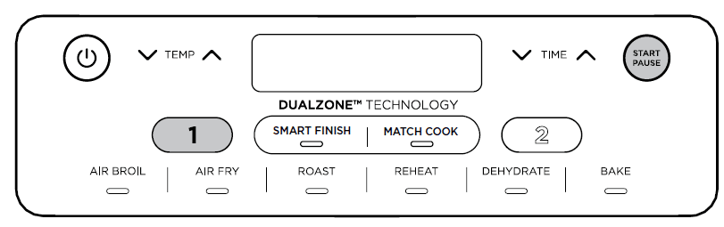 Ninja DZ201 Foodi 8QT 6-in-1 DualZone 2-Basket Air Fryer 32