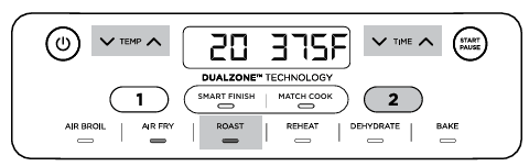Ninja DZ201 Foodi 8QT 6-in-1 DualZone 2-Basket Air Fryer 4