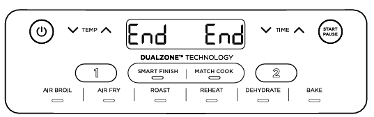 Ninja DZ201 Foodi 8QT 6-in-1 DualZone 2-Basket Air Fryer 9