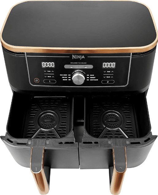 Ninja DZ201 Foodi 8QT 6-in-1 DualZone 2-Basket Air Fryer-product