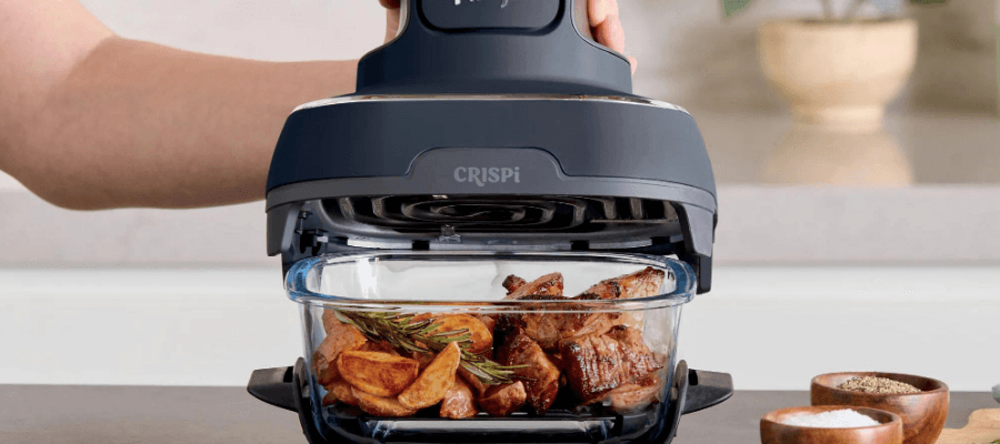 Ninja FN101GY Crispi 4-in-1 Portable Glass Air Fryer-product