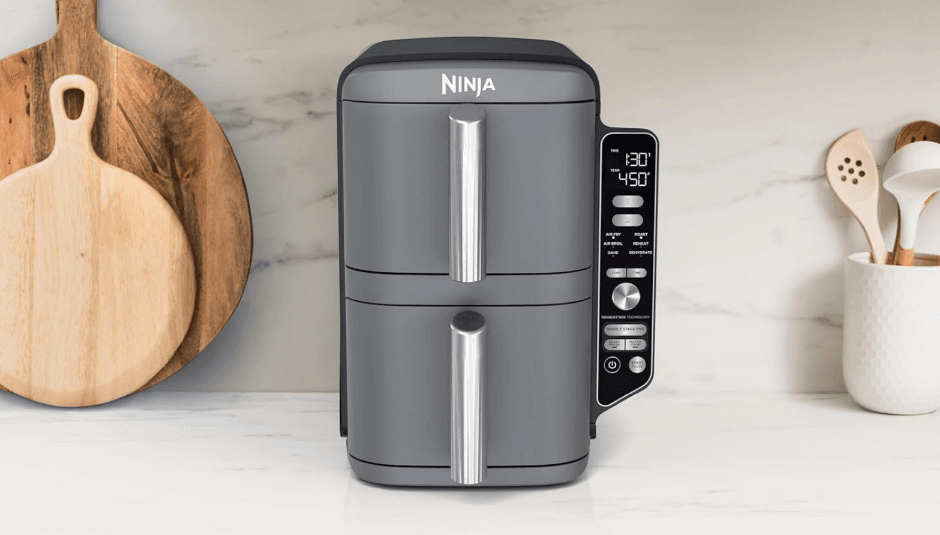 Ninja SL401 DoubleStack XL 10QT 2-Basket Air Fryer-featured
