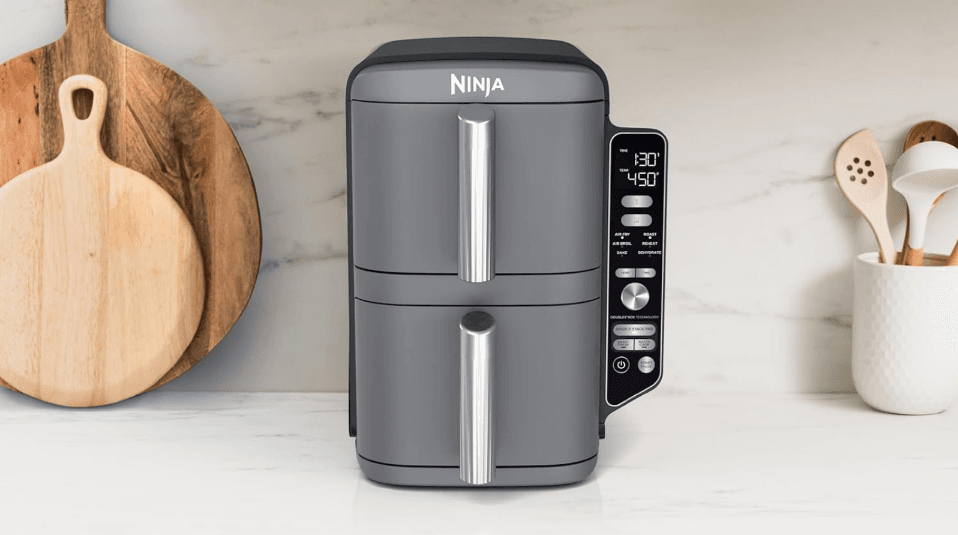 Ninja SL401 DoubleStack XL 10QT 2-Basket Air Fryer User Manual