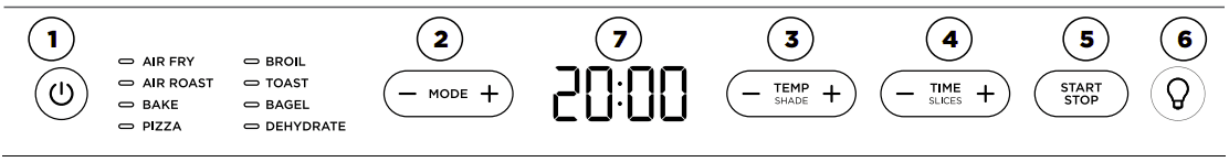 Ninja SP151 8-in-1 Flip Toaster Oven Air Fryer User Guide-3