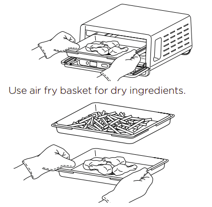 Ninja SP151 8-in-1 Flip Toaster Oven Air Fryer User Guide-5