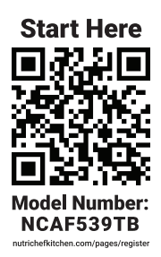 Nutrichef NCAF539TB 5-Quart Air Fryer-9