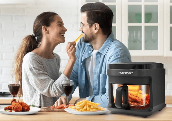 Nutrichef NCAF539TB 5-Quart Air Fryer-featured