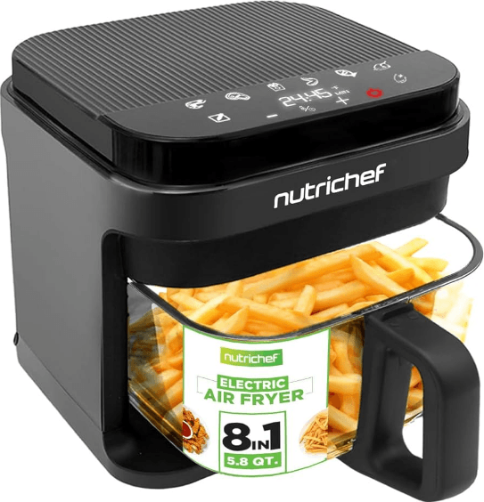 Nutrichef NCAF539TB 5-Quart Air Fryer-product