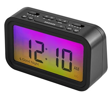 Onn ONB14AV201 digital alarm clock with radio-product 1