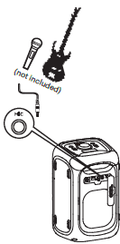 Onn PA2323 Wireless Portable Party Speaker-sing a song