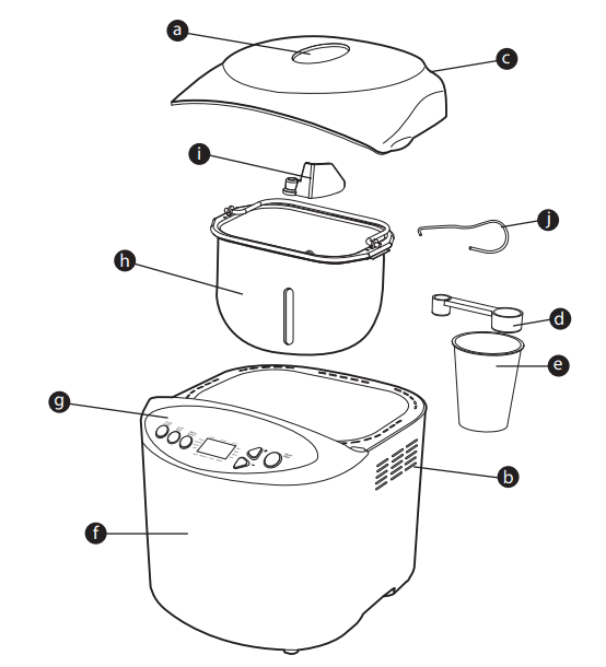 Oster CKSTBR9050 Expressbake 2LB Bread Maker 1
