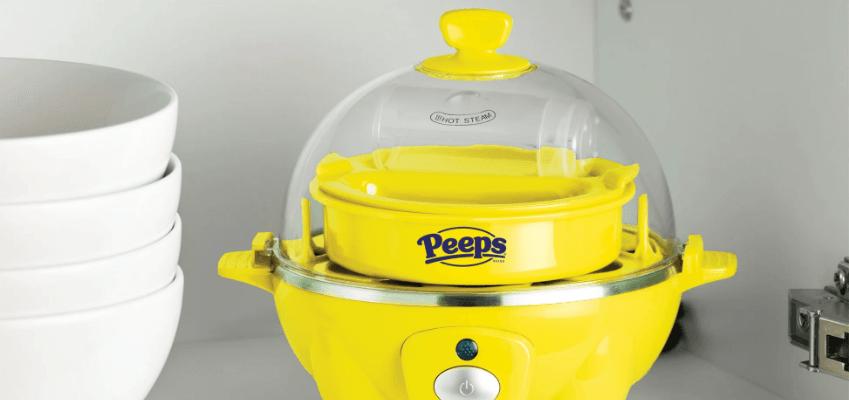 PEEPS x Dash Chick Rapid Egg Cooker-featured