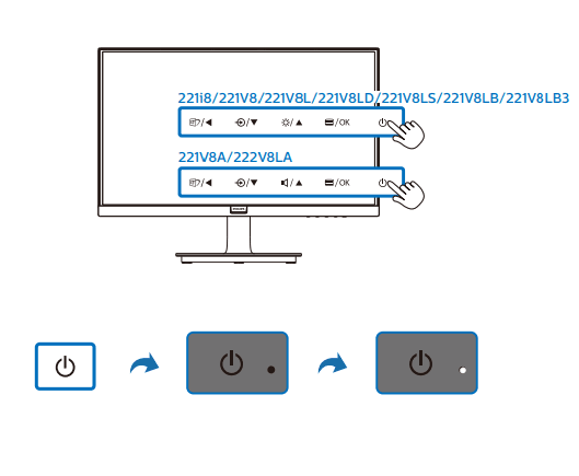Philips 221V8LB 22 inch Class Thin Full HD Monitor 7